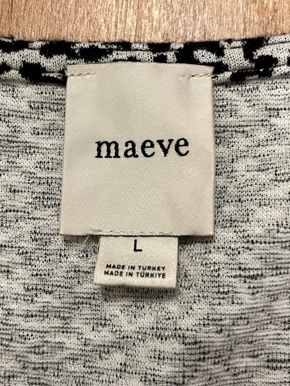 Anthropologie Maeve Leopard Print Peplum Top Scoop Neck L - Picture 5 of 9